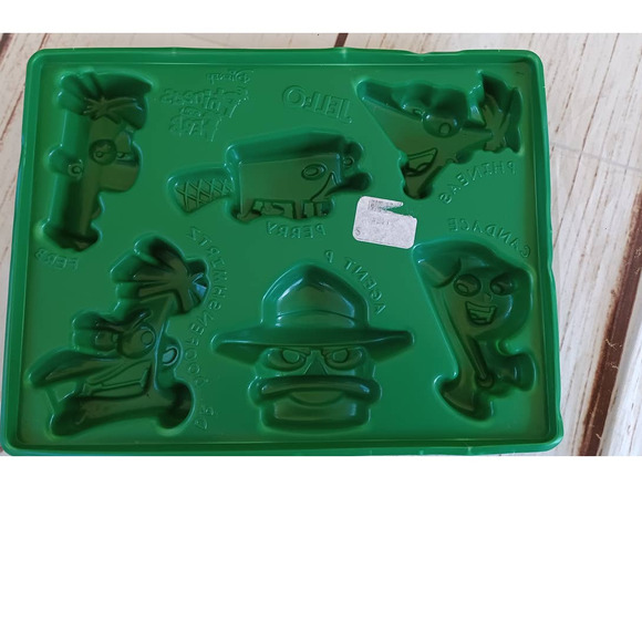 Disney Kitchen Phineas And Ferb Jello Jello Characters Mold
